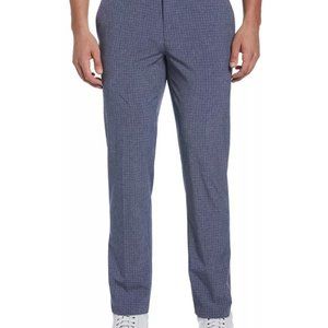 PGA Tour Men's Flat Front Heather Plaid Pants  - Size 38x34 - New with Tags